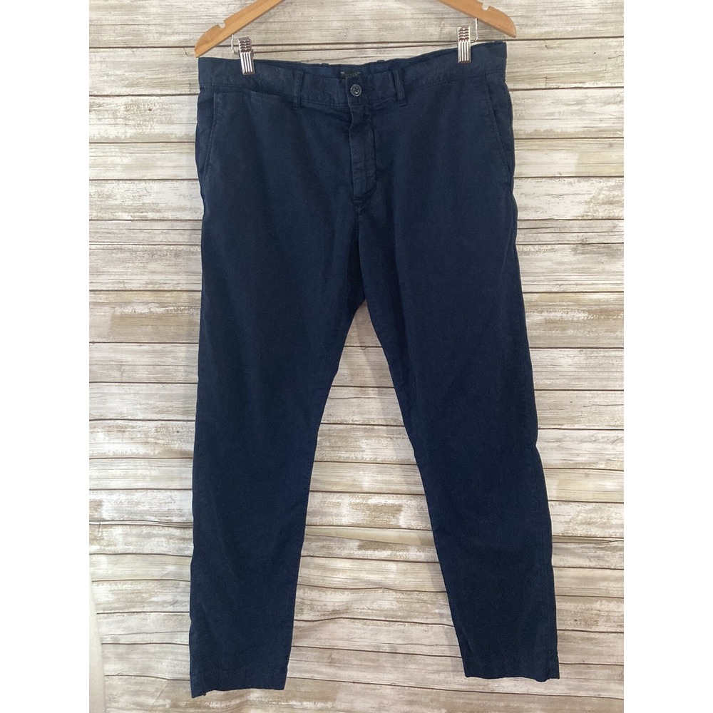 J Crew Pants Mens 34 31 Blue Chinos Slacks Casual Preppy Lightweight j344